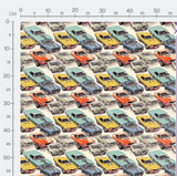Tissu - Muscle car 1