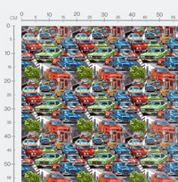 Tissu - Muscle car 2
