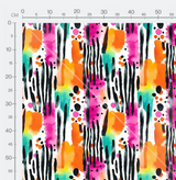 Tissu - Peinture zebre