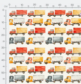 Tissu - Camion remorque