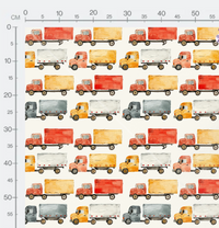 Tissu - Camion remorque