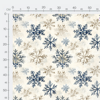 Tissu - Snowflake winter 4