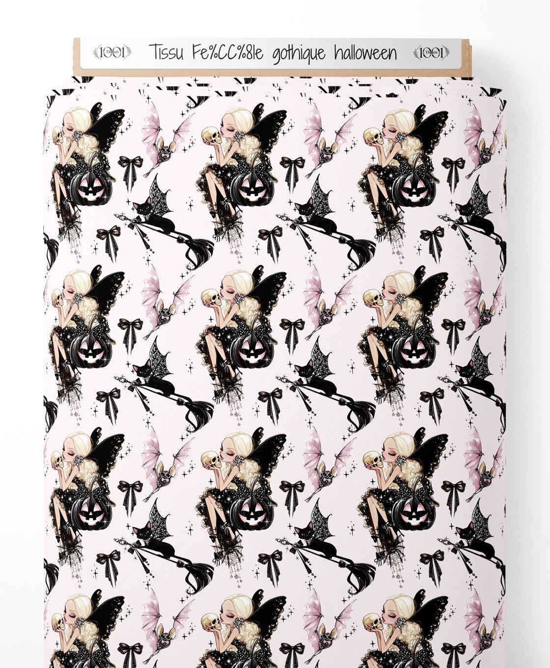 Tissu - Fée gothique