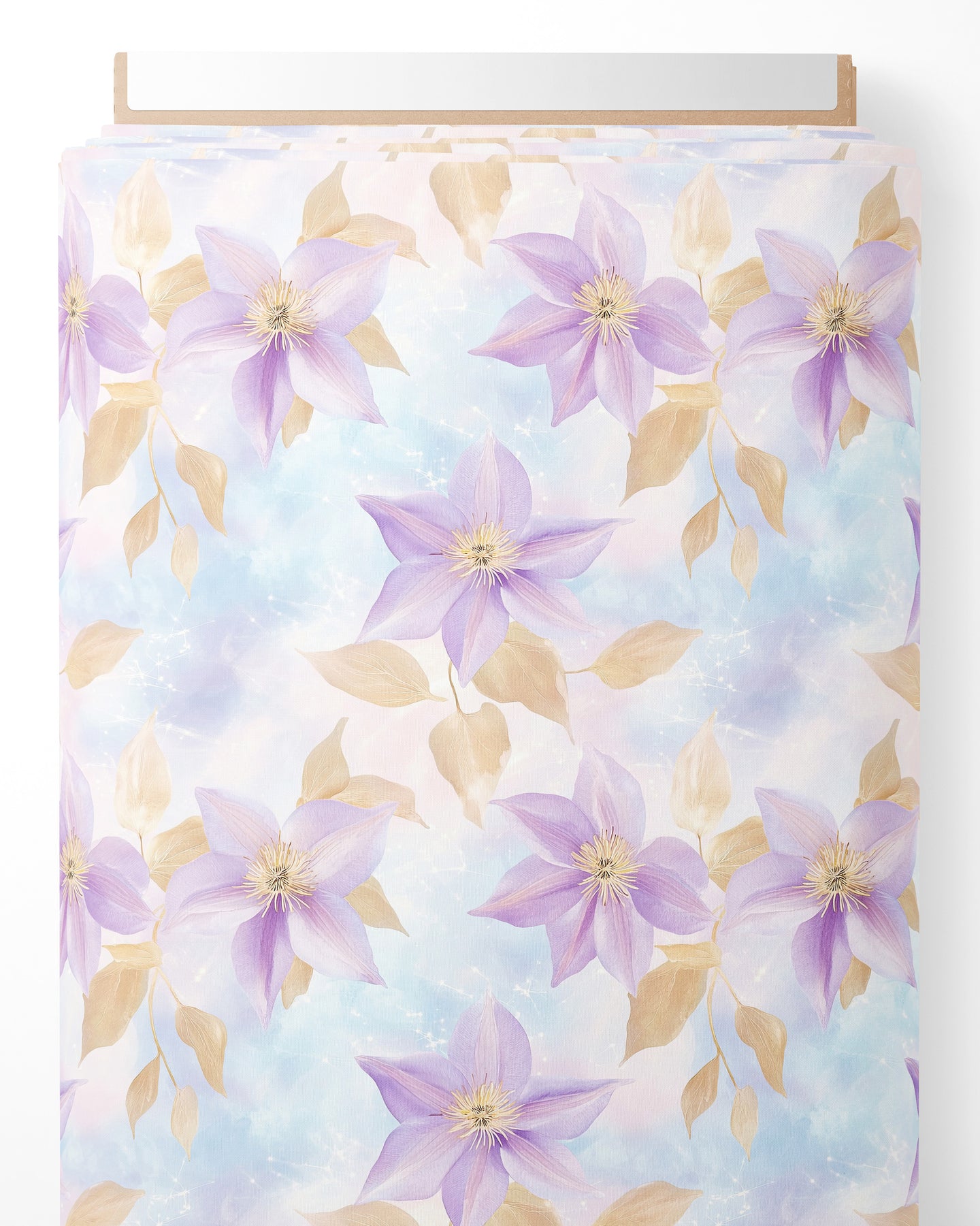 Tissu -  Fleur brillante 2