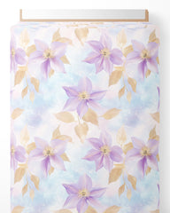 Tissu -  Fleur brillante 2