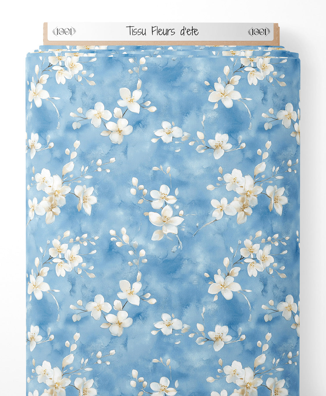 Tissu - fleurs d'été