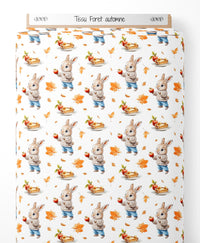 Tissu - Forêt automne