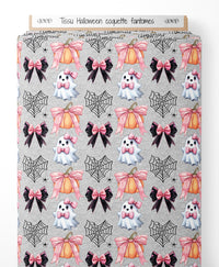 Tissu - Fantômes coquettes halloween