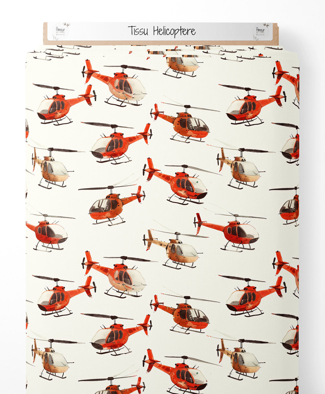 Tissu - Hélicoptère