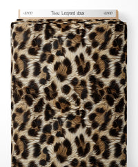 Tissu - Léopard doux