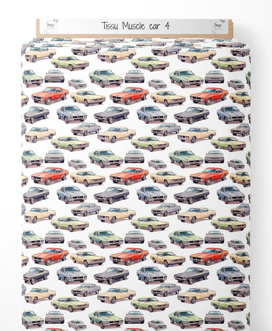 Tissu - Muscle car 4