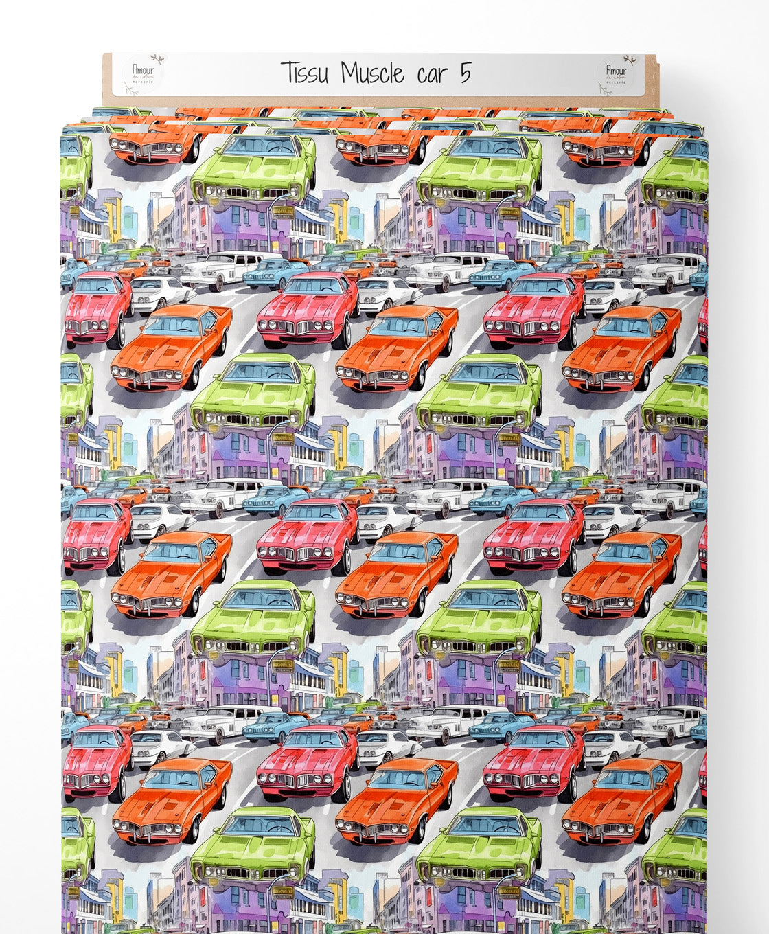 Tissu - Muscle car 5