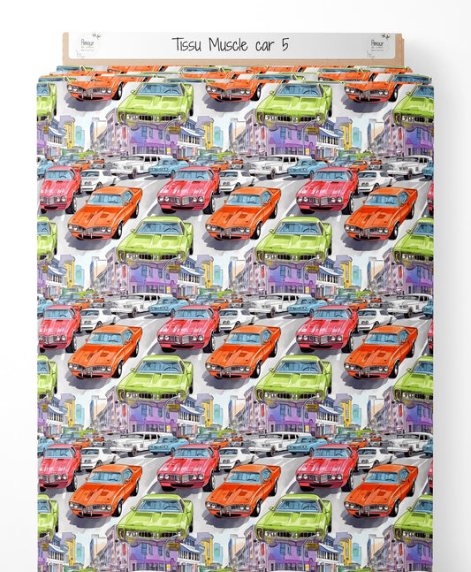 Tissu - Muscle car 5