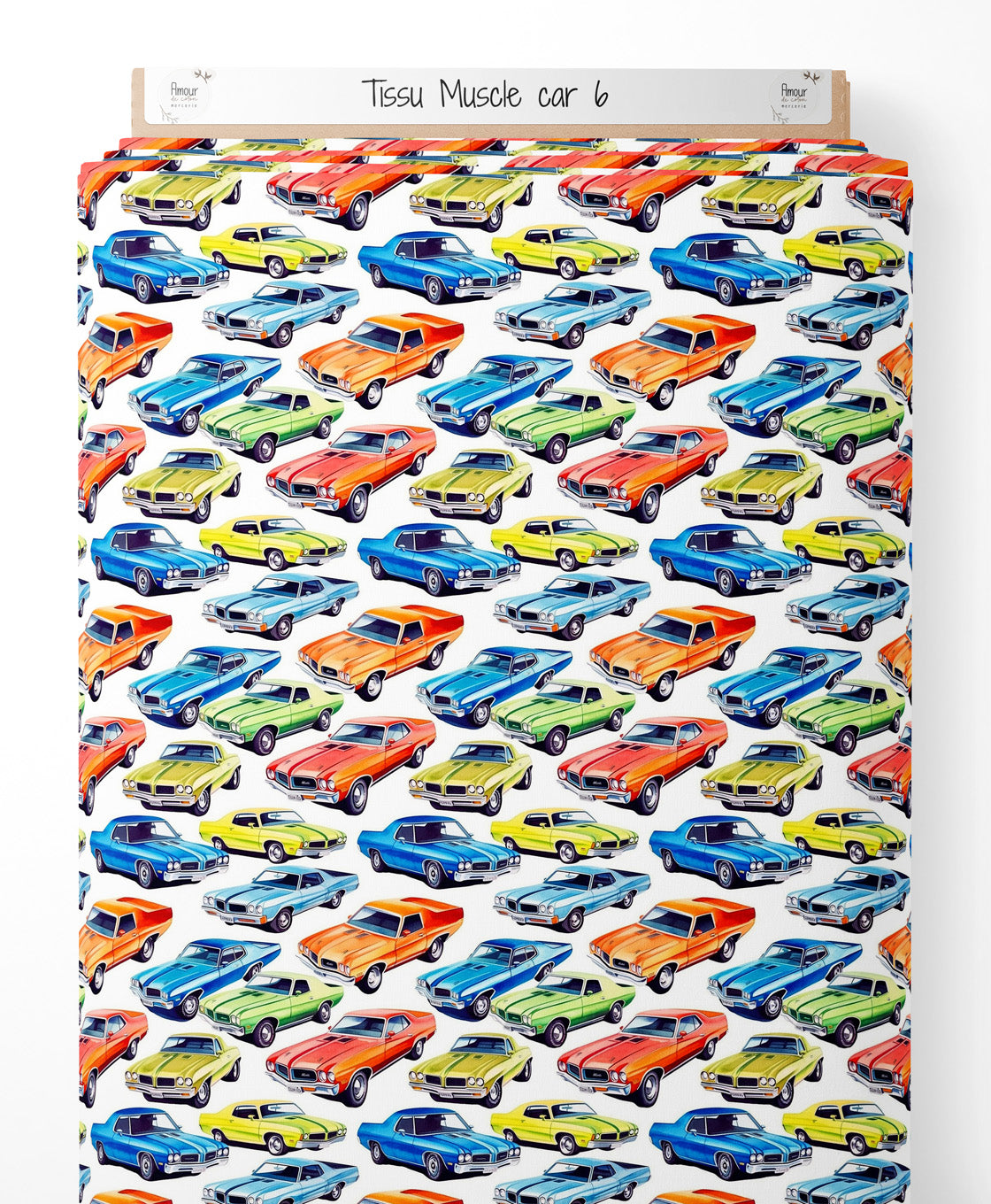 Tissu - Muscle car 6