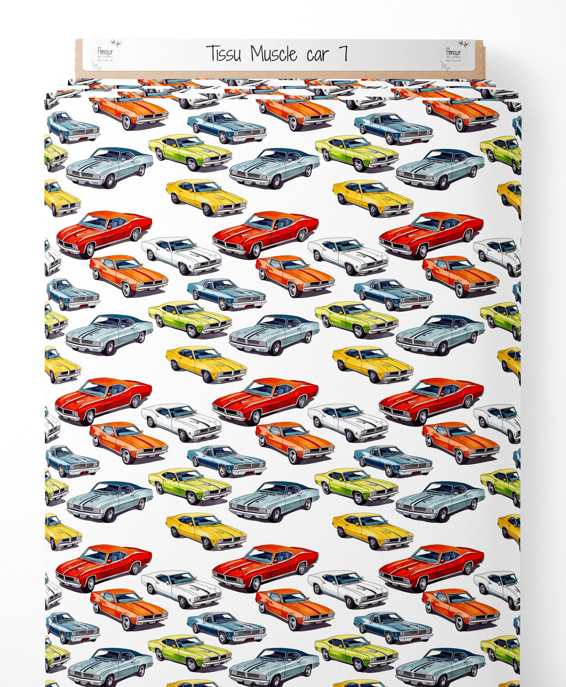 Tissu - Muscle car 7