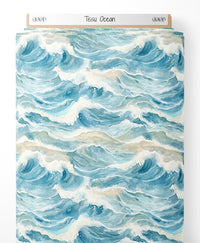 Tissu - Océan