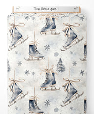 Tissu - Patin a glace 1