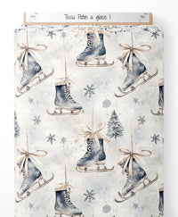 Tissu - Patin a glace 1