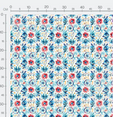 Tissu - Aquarelle boho 1