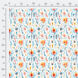 Tissu - Aquarelle boho 2