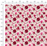 Tissu - 3D fleurs broderie