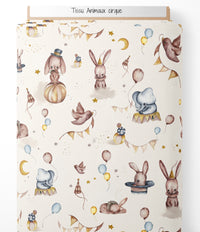 Tissu - Animaux cirque