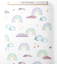 Tissu - Arc en ciel