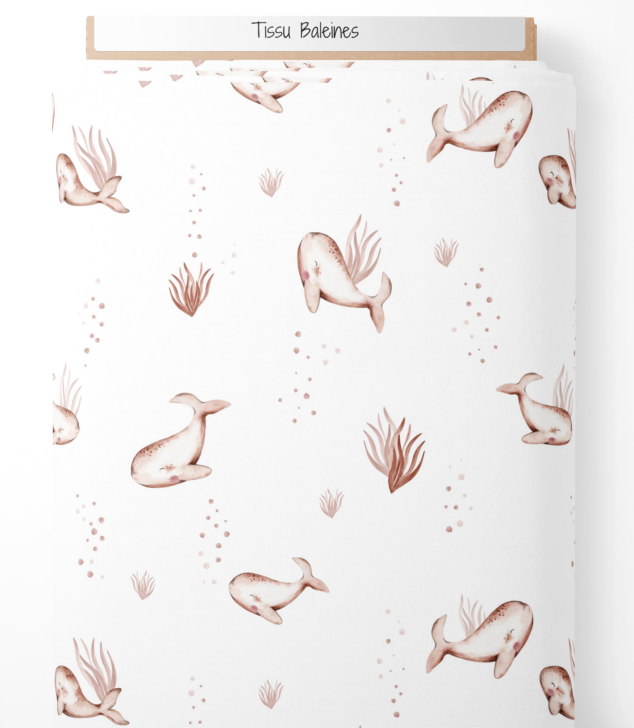 Tissu - Baleines