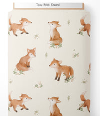 Tissu - Bébé renard