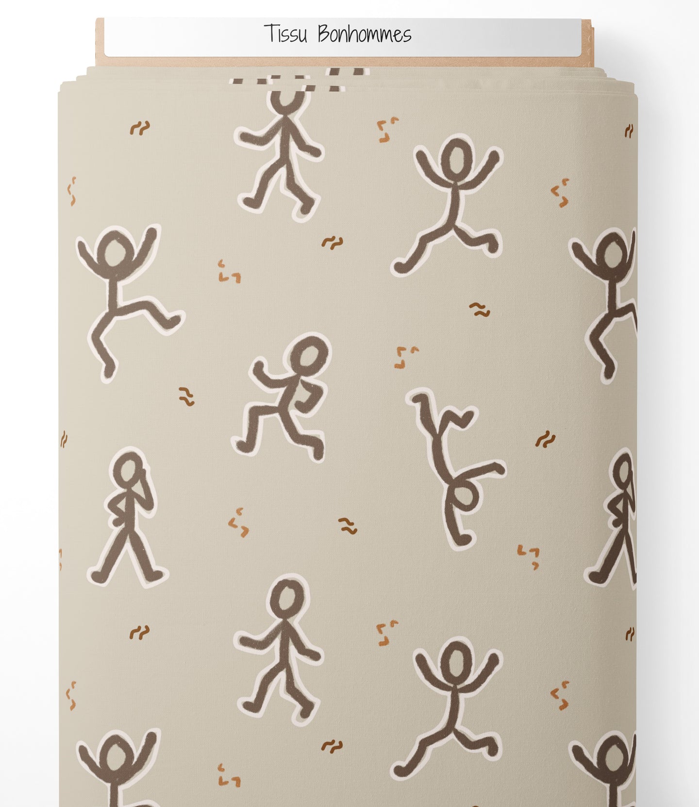 Tissu - Bonhommes
