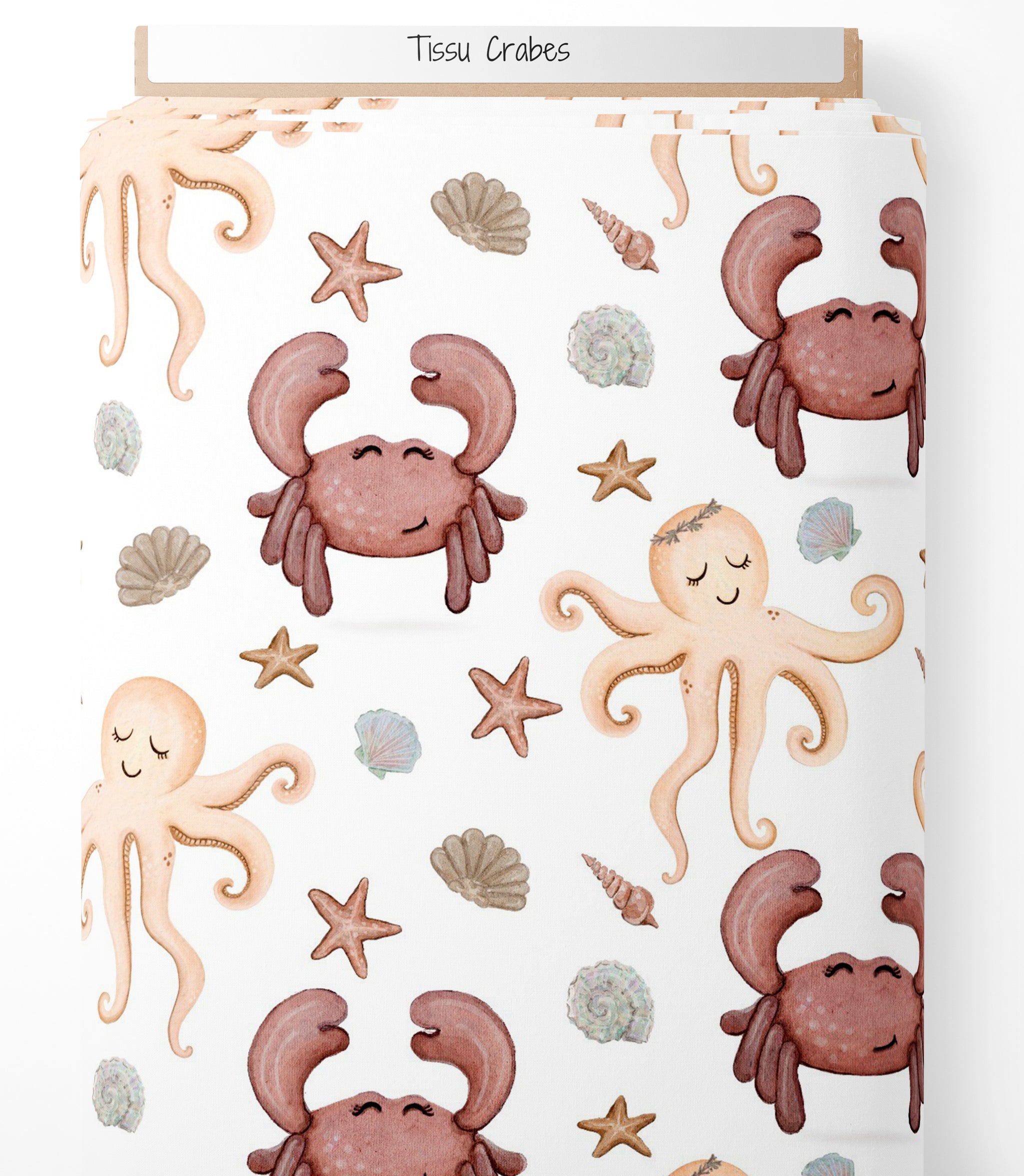 Tissu - Crabes