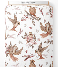 Tissu - Petits oiseaux