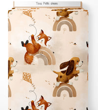 Tissu - Petits chiens