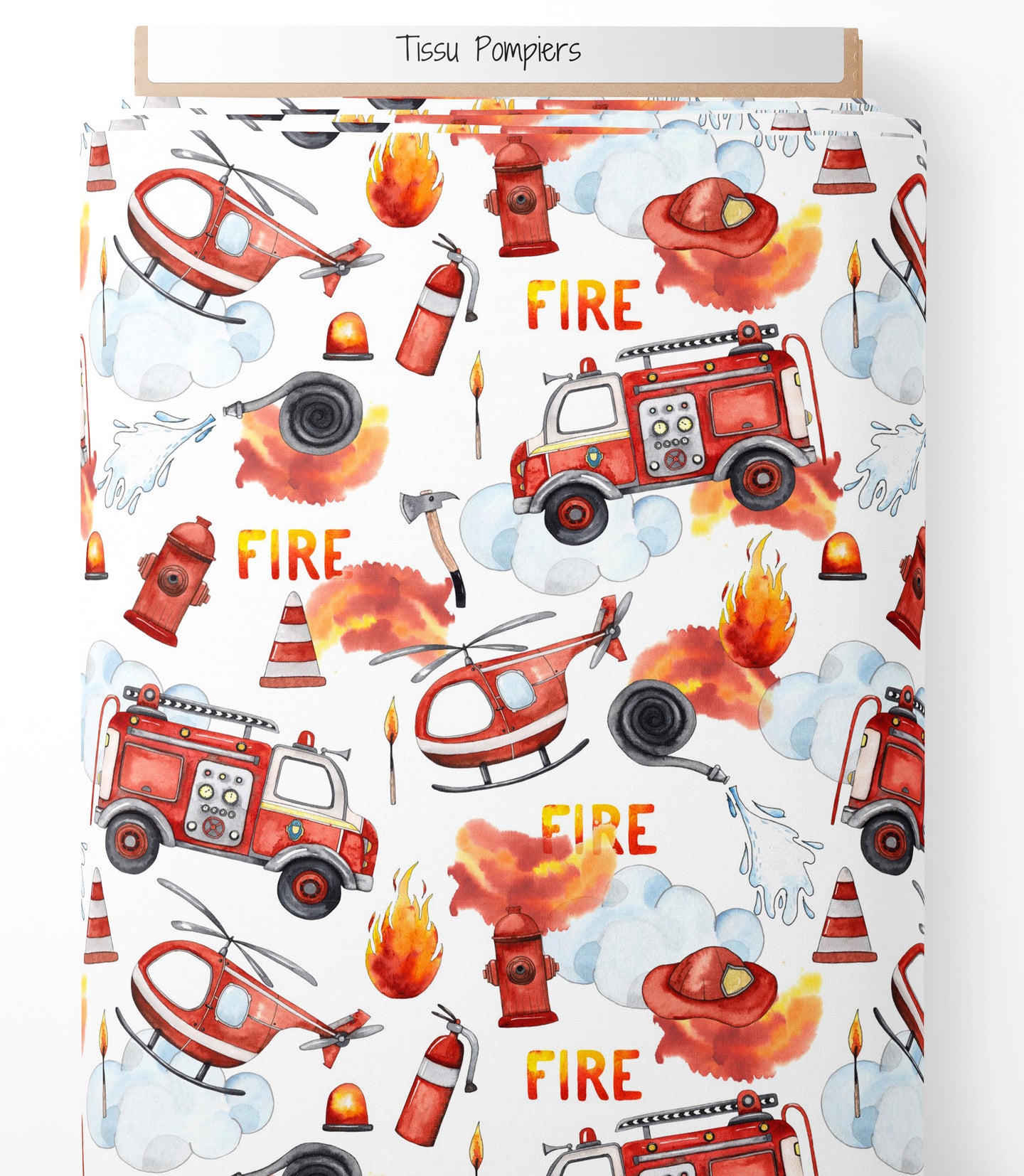 Tissu - Pompiers