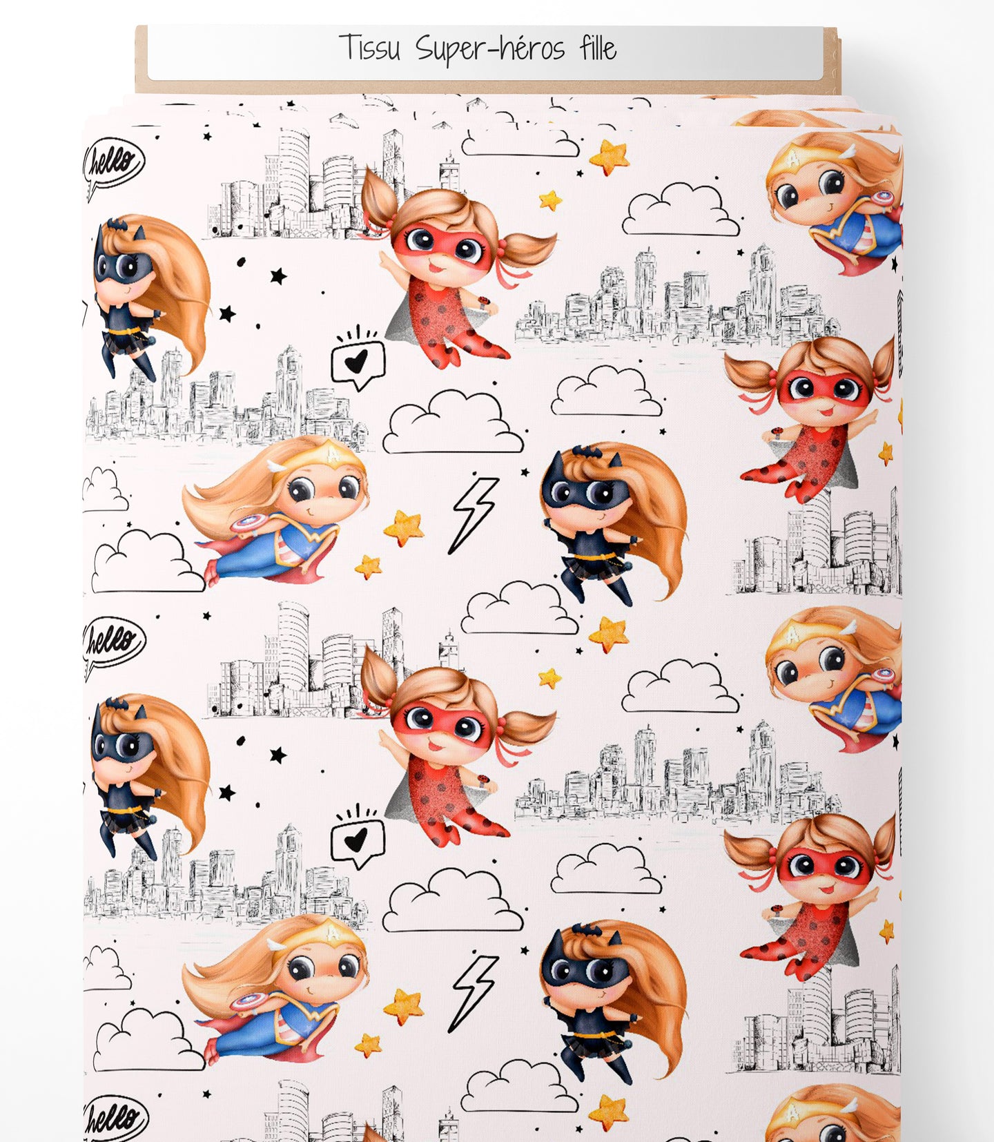 Tissu - Super-héro fille