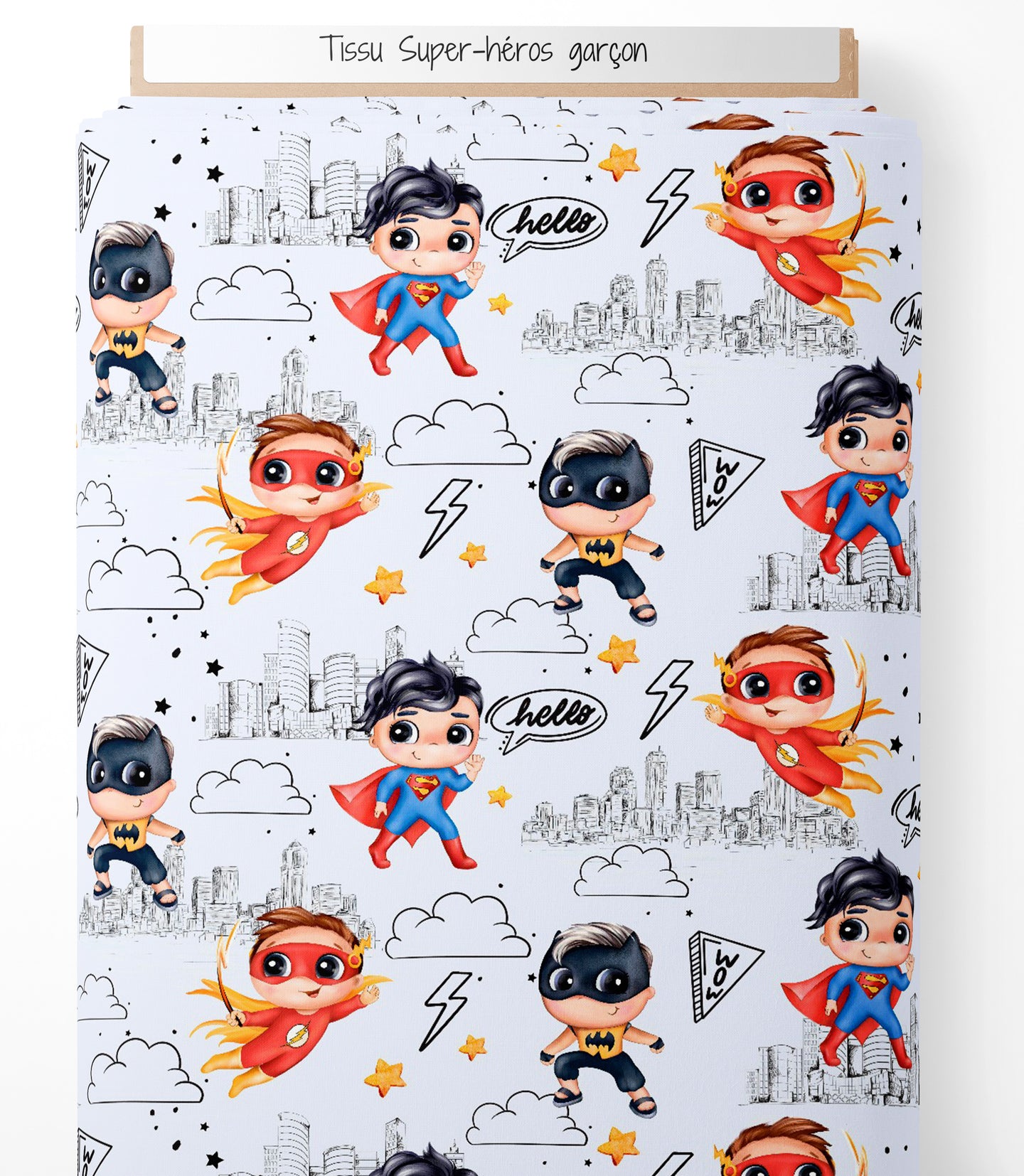 Tissu - Super-héro garçon