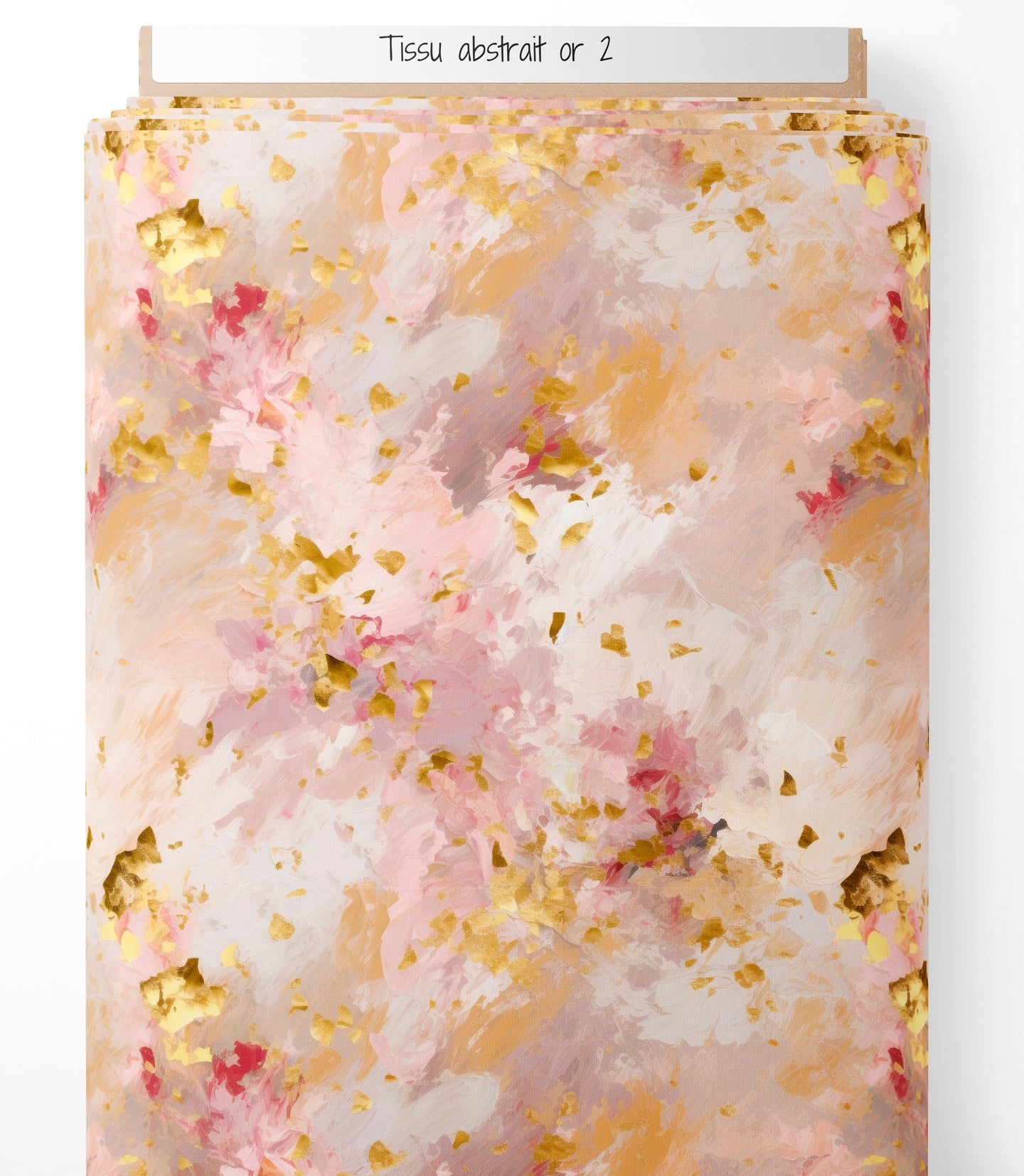 Tissu - Abstrait or 2