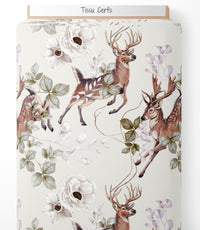 Tissu - Cerfs