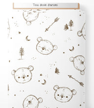 Tissu - Dessin d'oursons