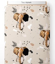 Tissu - Elephants