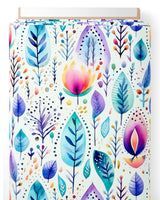 Tissu - Aquarelle fleurs 1