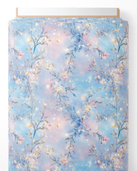 Tissu -  Fleur brillante