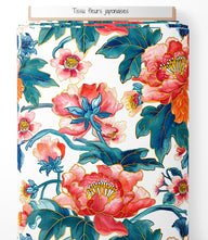 Tissu - Fleurs Japonaises
