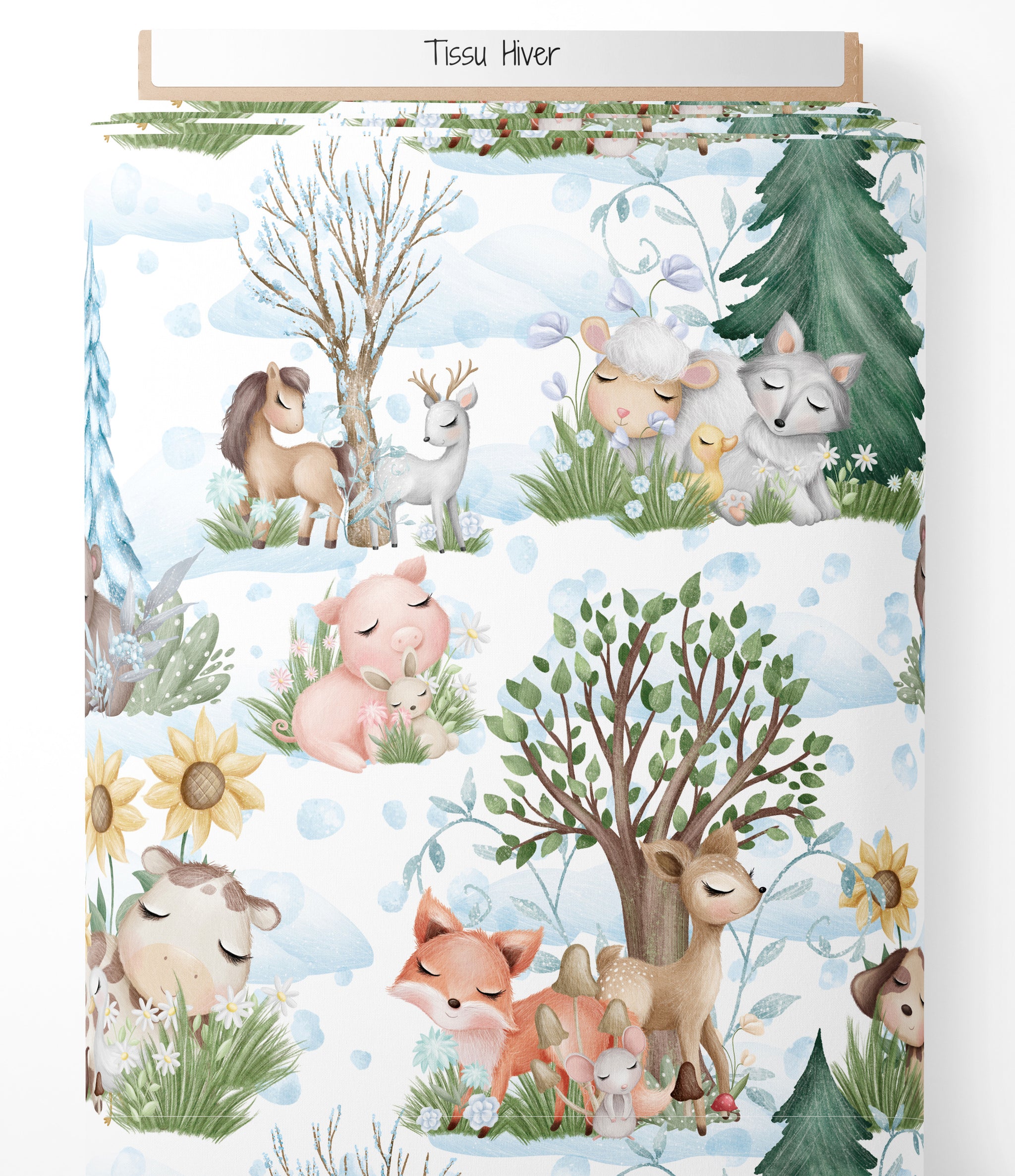 Tissu - Hiver