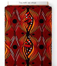 Tissu - Motif wax Africain