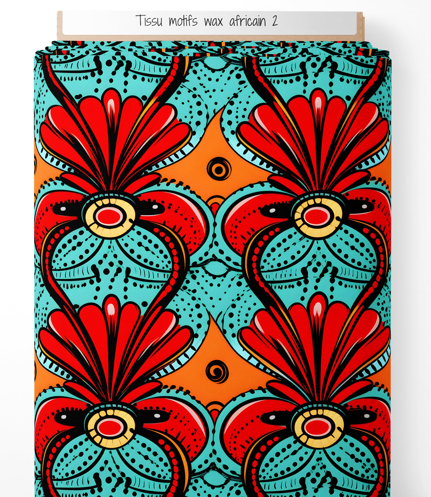Tissu - Motif wax Africain 2