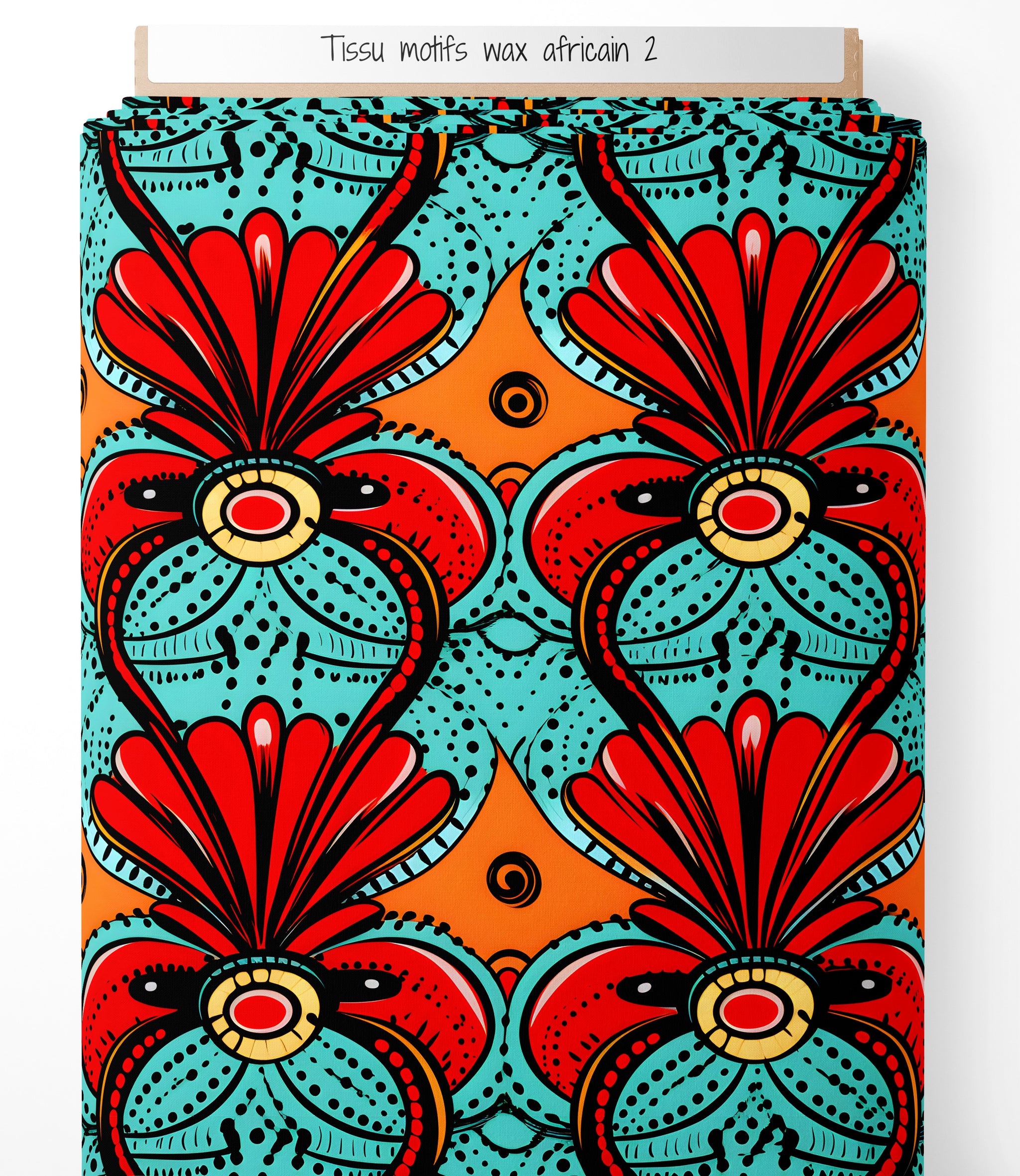 Tissu - Motif wax Africain 2