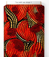 Tissu - Motif wax Africain 4