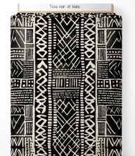 Tissu - Noir et blanc