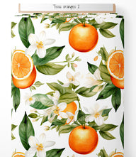 Tissu - Oranges 2